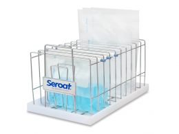 美国Seroat Bag-Rack™400 均质袋储放架-不锈钢架